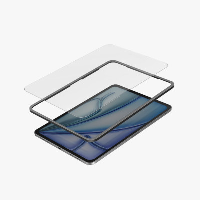 Kính Cường Lực UNIQ Optix Clear Cho iPad Pro 2024 11 inch/ 13 inch Cho Màu Sắc Vẫn Rực Rỡ Bảo Vệ Màn Hình Tối Ưu Hàng Chính Hãng