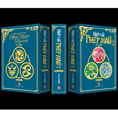 Boxset Hiệp Sĩ Phép Màu - Magic Knight Rayearth (Bộ 3 Cuốn) - Phần II - Tặng Kèm 01 Postcard Ivory
