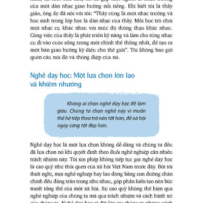 Lời Khuyên Dành Cho Thầy Cô _FN