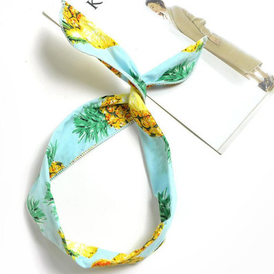 Băng đô cài tóc dạng dây cột dễ thương (giao ngẫu nhiên )