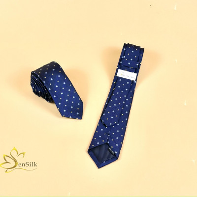 Cà Vạt Cao Cấp Cho Nam SenSilk CAVATS04 – Silk Caravat, Quà Tặng Sếp Nam