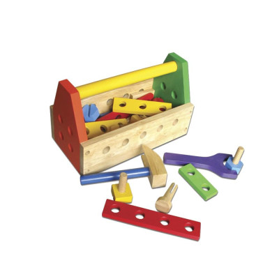 Đồ chơi gỗ Bộ đồ nghề sửa chữa  | Winwintoys 61192 | Phát triển khả năng sáng tạo, khéo léo | Đạt tiêu chuẩn CE và TCVN