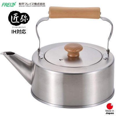 Ấm đun nước bếp từ cao cấp Freiz Takumiya 2.5L hàng chính hãng nhập khẩu từ Nhật Bản (Made in Japan)