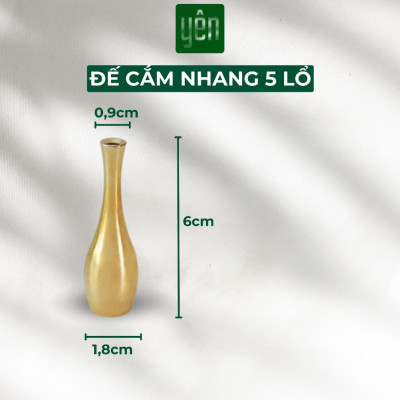 Đế Cắm Nhang Thảo Mộc Bằng Đồng Nguyên Chất Nhiều Kích Thước Đặt Trong Bát Hương Trang Trí Nhà Bàn Thờ Thiền