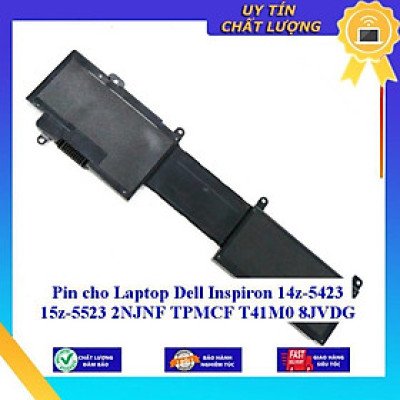 Pin cho Laptop Dell Inspiron 14z-5423 15z-5523 2NJNF TPMCF T41M0 8JVDG - Hàng Nhập Khẩu New Seal