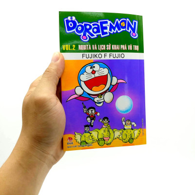 Doraemon Truyện Dài - Tập 2 - Nobita Và Lịch Sử Khai Phá Vũ Trụ (Tái Bản 2023)
