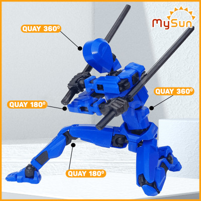 Đồ chơi mô hình người có khớp giá rẻ cử động nhân vật người nộm tập võ MySun