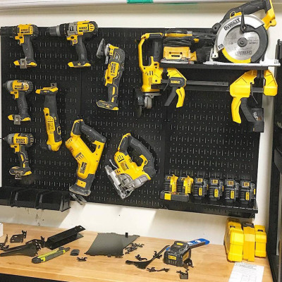 Bảng Treo Đồ Nghề Pegboard Cơ Khí SMLIFE D1 Black - Lưu Trữ Trưng Bày Dụng Cụ Sửa Chữa Thông Minh Dễ Tìm Kiếm