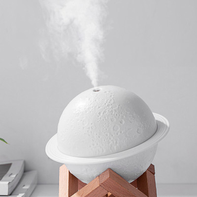 Máy phun sương tinh dầu tạo ẩm Rhino H301 hình mặt trăng, dung tích 200ml, nhỏ gọn - Hàng chính hãng