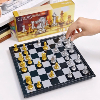 Bộ Cờ Vua Nam Châm  25*25cm Gấp Gọn Cao Cấp Chính Hãng HENRYSA 