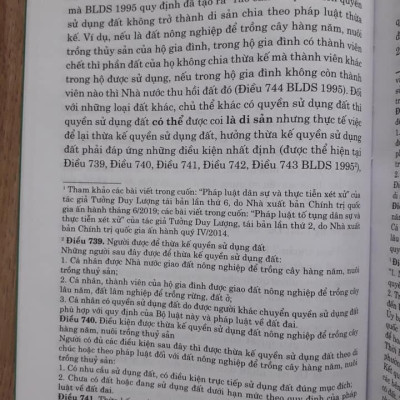 Thời Hiệu, Thừa Kế Và Thực Tiễn Xét Xử (Tái bản lần thứ nhất, có sửa đổi, bổ xung)