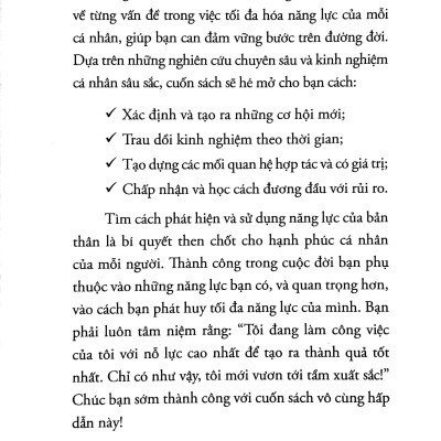 Tối Đa Hóa Năng Lực Bản Thân (Tái Bản 2023)