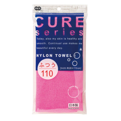 Khăn tắm tạo bọt mềm Ohe Cure Series 28x110cm - Made in Japan