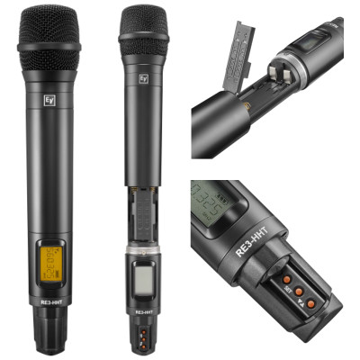 Bộ micro không dây cầm tay 1 mic Electrovoice RE3ND76 - ElectroVoice RE3-ND76 - Hàng chính hãng