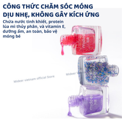 Phụ kiện cho bé gái vòng tay, vòng charm, sơn móng tay Mideer Girls Power Lacing Beads
