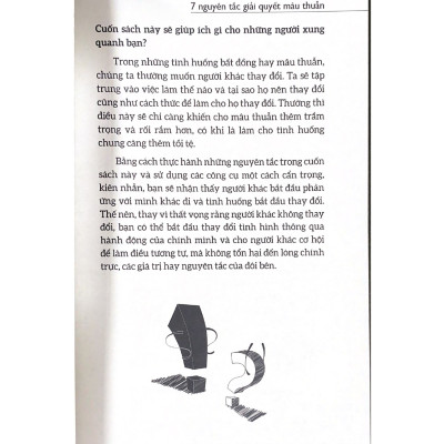 7 Nguyên Tắc Giải Quyết Mâu Thuẫn - Vanlangbooks