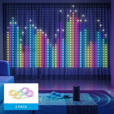 Đèn LED trang trí tường Govee Curtain Lights H70B1 | Tạo hình đa dạng công nghệ mới