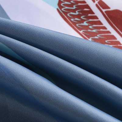 Rèm Nhà Tắm, Phòng Tắm Không Thấm Nước Vải Polyester, Họa Tiết Hoạt hình thuyền buồm