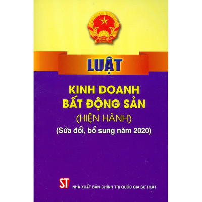 Luật Kinh doanh bất động sản (Hiện hành)