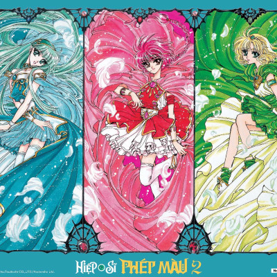 Boxset Hiệp Sĩ Phép Màu - Magic Knight Rayearth (Bộ 3 Cuốn) - Phần II - Tặng Kèm 01 Postcard Ivory