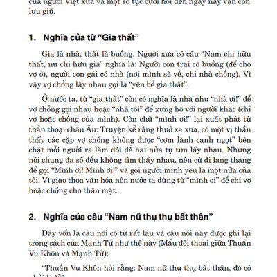 100 Điều Nên Biết Về Phong Tục Việt Nam - MT