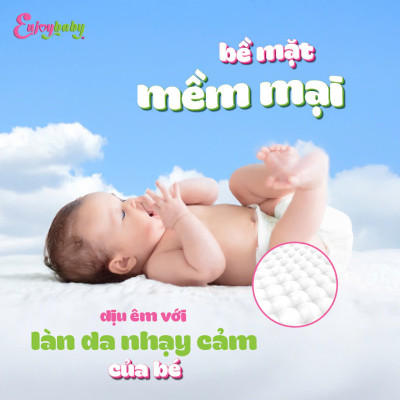Tã quần trẻ em Enjoy New mềm mại thấm hút tốt Gói lớn M/L/XL 28-40 miếng