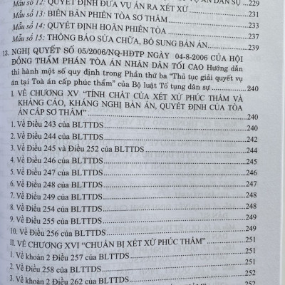 Hệ Thống Các Nghị Quyết Của Hội Đồng Thẩm Phán, Toà Án Nhân Dân Tối Cao Về Dân Sự Và Tố Tụng Dân Sự Từ Năm 1990 Đến 2023