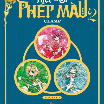 Boxset Hiệp Sĩ Phép Màu - Magic Knight Rayearth (Bộ 3 Cuốn) - Phần II - Tặng Kèm 01 Postcard Ivory