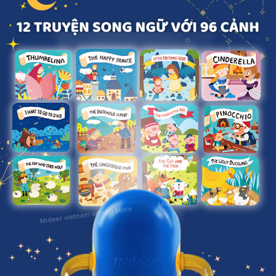 Đèn Pin Chiếu Hình Kể Chuyện Cổ Tích Mideer Kid Storybook Torch