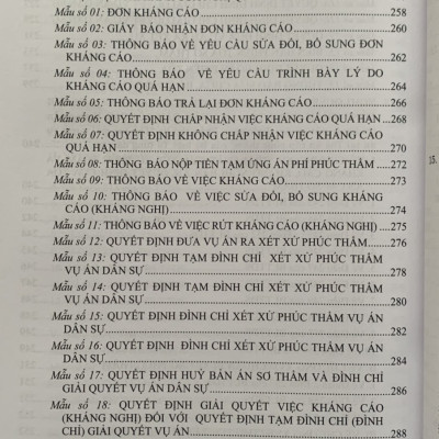 Hệ thống các nghị quyết của Hội đồng Thẩm phán Tòa án nhân dân tối cao về dân sự và tố tụng dân sự từ 1990-2023