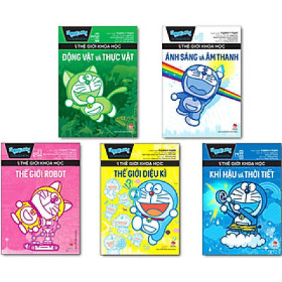 Combo 5 Cuốn: Doraemon Thế Giới Khoa Học