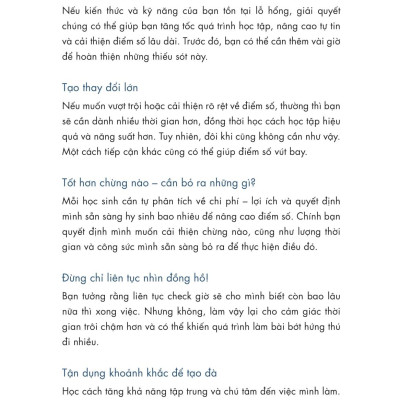 Mài Giũa Kỹ Năng - Vượt Trội Điểm Số