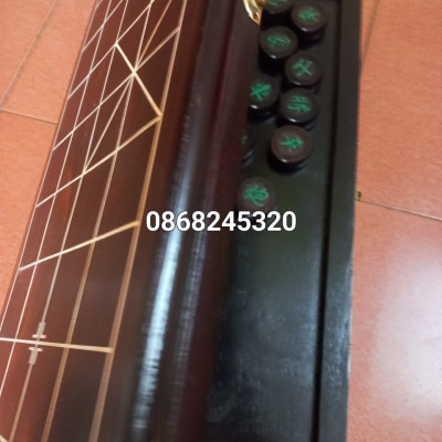 Bộ bàn cờ tướng gỗ trắc bàn kt 60×60×3.5cm +quân cờ gỗ trắc kt 4.5×1.6cm 