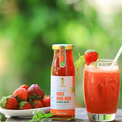 Mật hoa dừa Sokfarm - Vị ngon ngọt, An toàn cho trẻ nhỏ, bổ sung nhiều năng lượng