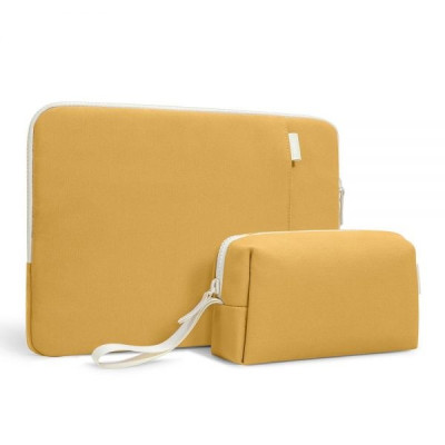 Túi Chống Sốc TOMTOC Organized Conner Armor + Pouch For Macbook Air/Pro 13 Inch Công Nghệ Sáng Chế Chống Sốc Tiên Tiến Hàng Chính Hãng
