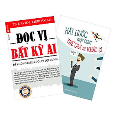 Combo Đọc Vị Bất Kỳ Ai + Hài Hước Một Chút Thế Giới Sẽ Khác Đi (2 cuốn)