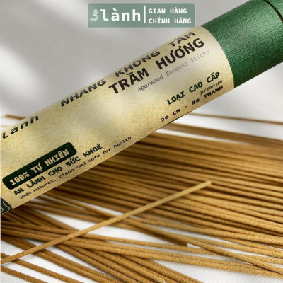 Nhang Không Tăm Trầm Hương Cao Cấp 3 Lành 20cm 30-150gr Tự Nhiên 100% Ít Khói 12-15 Năm Trầm Thờ Cúng Thư Giãn Yoga Thiền Định Xông Nhà Tẩy Uế