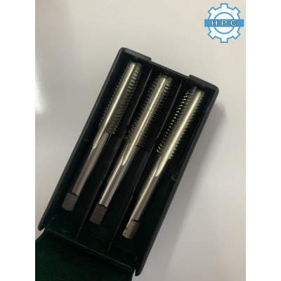 Bộ 3 mũi taro tay Volkel M 12 x 1.75 loại thẳng