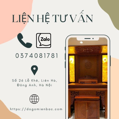 Bàn thờ gỗ mít kèm tủ cơm cao cấp 1m53 chân 8