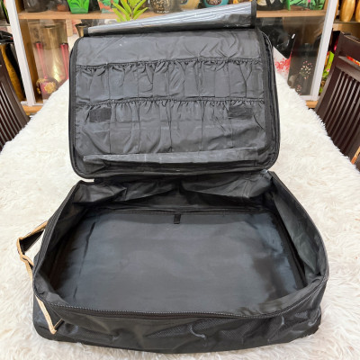 [Thanh lý ] Túi  đựng mỹ phẩm, đồ trang điểm có quai xách, mang đi làm, du lịch size 40x30x14 cm