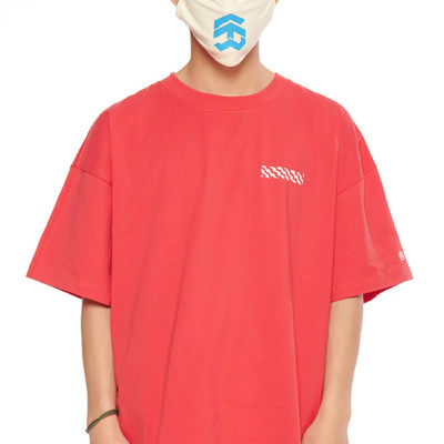 5THEWAY /solid/ Big Logo Mask in PRISTINE aka Khẩu Trang Kem