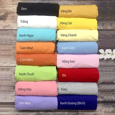 Áo Tay Lỡ Tay Lửng Nhiều Màu Vải Dày Unisex