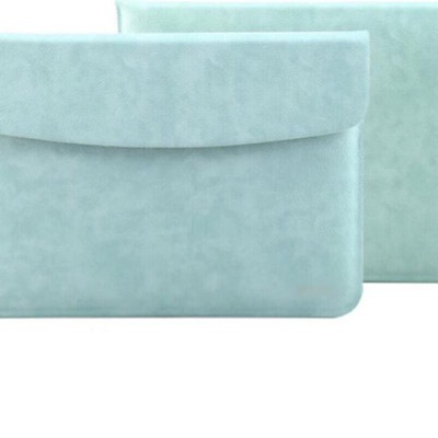 BAO DA, TÚI DA, CẶP DA CHỐNG SỐC CHO MACBOOK, LAPTOP, SURFACE - MÀU XANH MINT