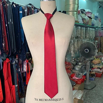 Cà vạt nam thắt sẵn bản lớn 8cm . Cà vạt trung niên