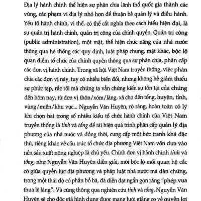 Địa Lý Hành Chính Và Tập Quán Người Việt Cùng 2 Di Cảo Chưa Từng Công Bố