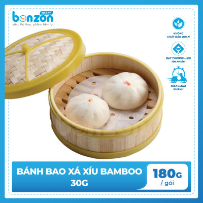 Bánh bao xá xíu BAMBOO 30g (180g)