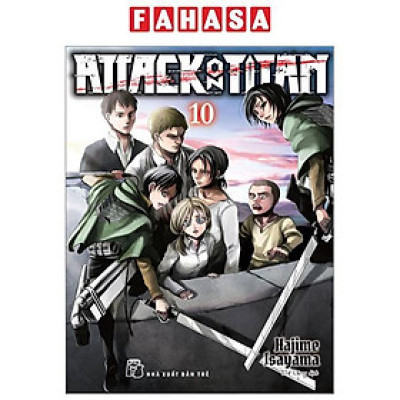 Attack On Titan - Tập 10 - Tặng Kèm Bìa 2 Mặt