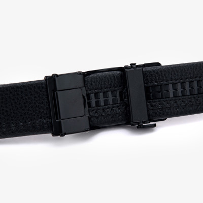 Thắt Lưng Công Sở Nam Da Bò LG30-Dây thắt lưng da bò-Dây nịt nam khóa kéo