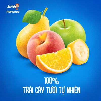 Combo 6 Gói Trái cây nghiền vị táo, lê, chuối, đào, cam Agusha 90g/gói dành cho bé từ 6 tháng trở lên