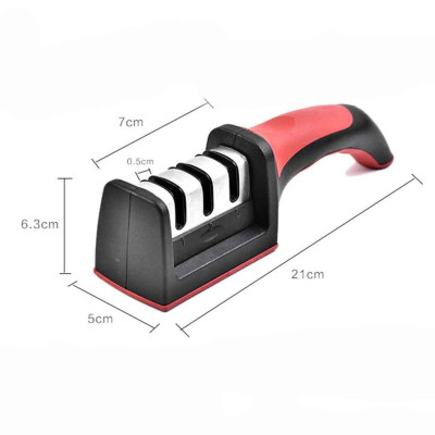 Dụng Cụ Mài Dao Kéo 3 Rãnh Giúp Mài Sắc Bén Mọi Loại Dao Kéo